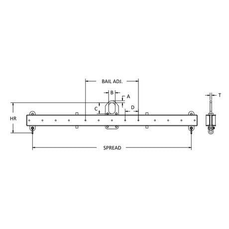 Caldwell Model 17 Adjustable Lifting Beam Caldwell