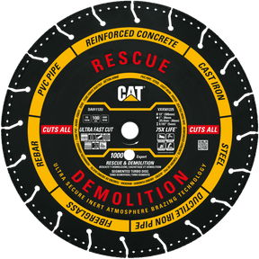 Cat® 1000 Expert Rescue Demolition Blade Cat Diamond Tools