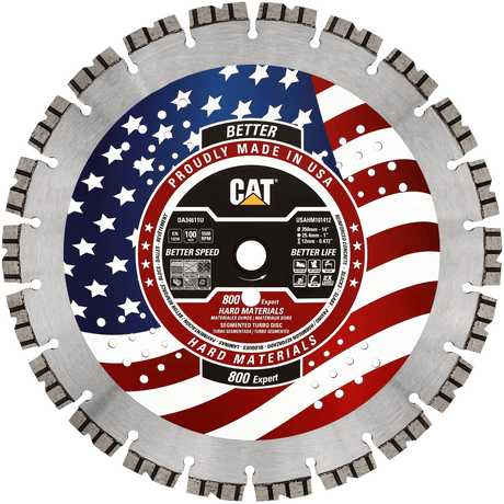 Caterpillar 800 Expert Diamond Blade for Hard Materials Cat Diamond Tools