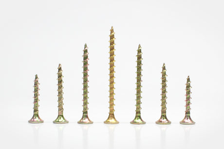 DRYWALL SCREWS - PHILLIPS BUGLE COARSE (YELLOW ZINC) - #6 , #8, #10 Daggerz