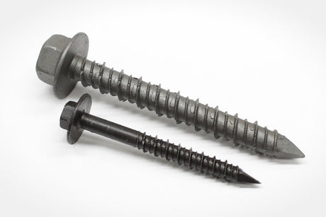 CON CONCRETE SCREWS - HEX FLANGE QUICK-CON ( BRONZE & WHITE COATING) Daggerz