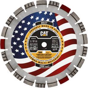 Caterpillar Diamond Blade - 1000 Expert for Multi Materials Cat Diamond Tools