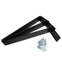 Counter Top Support Brackets Set of 3 Diamond Tool Store