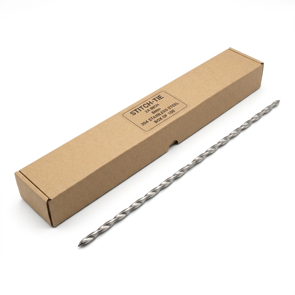 Stitch-Tie Stainless Steel Masonry Pinning Solution - Box of 100 (8mm)