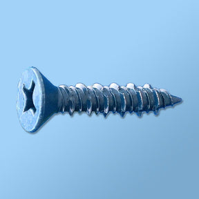 CON CONCRETE SCREWS - PHILLIPS FLAT (BLUE GUARD COATING) - #2 Phillips Daggerz