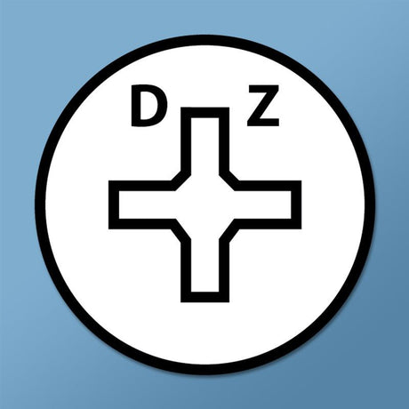 CON CONCRETE SCREWS - PHILLIPS FLAT (BLUE GUARD COATING) - #2 Phillips Daggerz