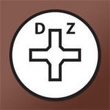 LOK WOOD SCREWS- PHILLIPS FLAT WITH NIBS COARSE TYPE 17 (ZINC) Daggerz