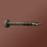 LOK WOOD SCREWS - SQUARE HI-LOW TYPE 17 FRAMER (LUBRICIZED) Daggerz