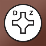 LOK WOOD SCREWS- SQUARE PHILLIPS FLAT WITH NIBS COARSE TYPE 17 (ZINC) Daggerz