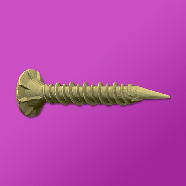 CEMENT BOARD SCREWS . PHILLIPS WAFER SPADE POINT- #8 x 1-5/8" Daggerz