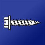 NEEDLE POINT SCREWS - SLOTTED HEX WASHER HEAD (Zinc) Daggerz