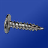 WAFER SHARP DRILL SCREWS - PHILLIPS MODIFIED TRUSS T17 (305 STAINLESS STEEL) - #8 Daggerz