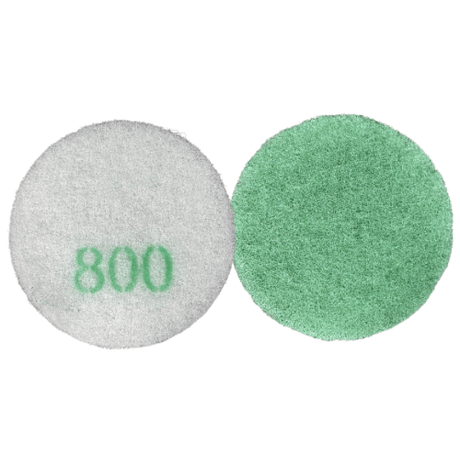 Dia Plus Pink Diamond Polishing Pad for Restoring Marble, Limestone, Sandstone, Travertine, Terrazzo, and Concrete DP-PFP-07-800 Dia Plus 800 Grit 7"