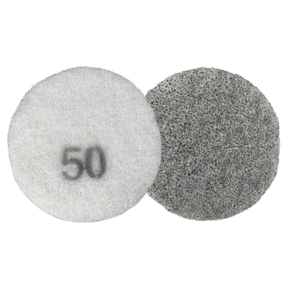 Dia Plus Pink Diamond Polishing Pad for Restoring Marble, Limestone, Sandstone, Travertine, Terrazzo, and Concrete DP-PFP-07-50 Dia Plus 50 Grit 7"