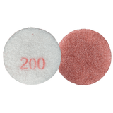 Dia Plus Pink Diamond Polishing Pad for Restoring Marble, Limestone, Sandstone, Travertine, Terrazzo, and Concrete DP-PFP-07-200 Dia Plus 200 Grit 7"
