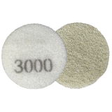 Dia Plus Pink Diamond Polishing Pad for Restoring Marble, Limestone, Sandstone, Travertine, Terrazzo, and Concrete DP-PFP-07-3000 Dia Plus 3,000 Grit 7"