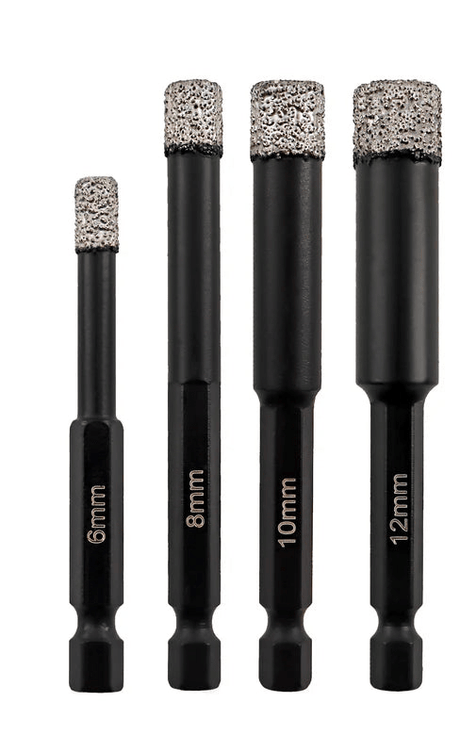 Diamond Brazed Core Bits with Drill Shank Diamond Tool Store