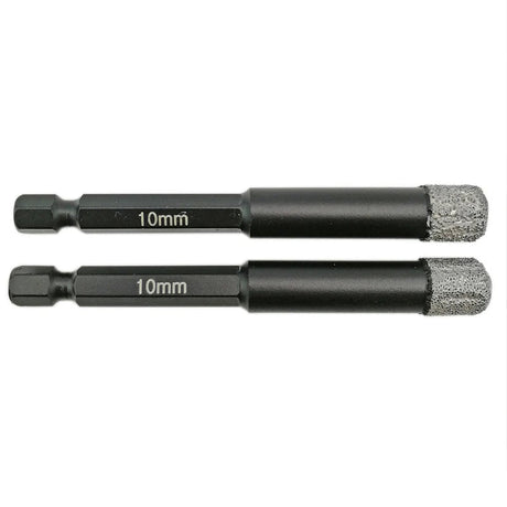 Diamond Brazed Core Bits with Drill Shank A8561010 Diamond Tool Store 10mm (3/8") (Quantity 1)