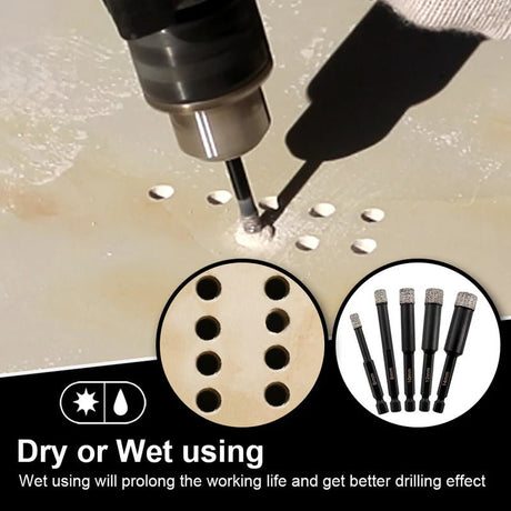 Diamond Brazed Core Bits with Drill Shank Diamond Tool Store