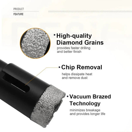 Diamond Core Bit, Blade, and Finger Bit Kit Diamond Tool Store