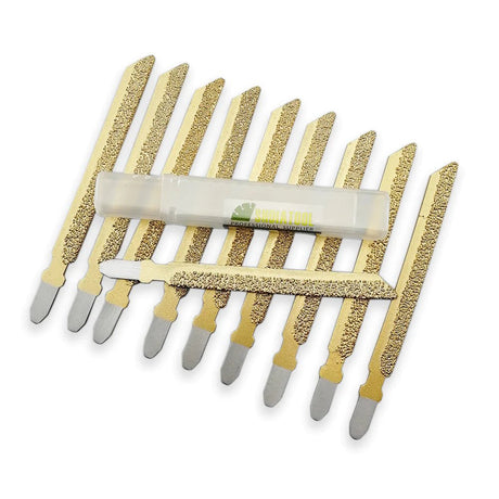 Diamond Jig Saw Blades for Tile Ceramic Brick Granite Marble - 5 Pack Diamond Tool Store