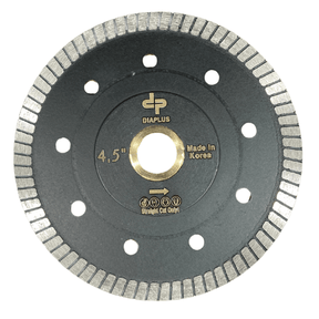 DiaPlus Thin Dry Blade (8mm) for Cutting Porcelain, Tile, and Thasos DP-TTPB4.5 Dia Plus 4.5"