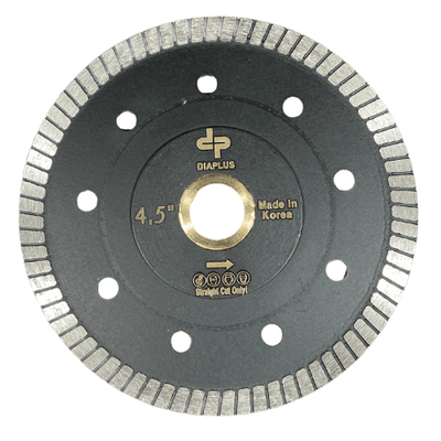 DiaPlus Thin Dry Blade (8mm) for Cutting Porcelain, Tile, and Thasos DP-TTPB4.5 Dia Plus 4.5"
