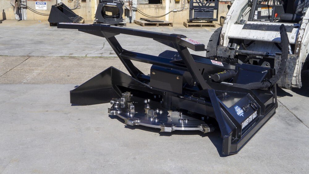 Skid Steer Disc Mulchers | Dirt Mulcher | Blue Diamond Disc Attachment ...