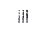 FEIN VARIO Drill/Driver 3 -piece Titanium Aluminum Nitride (TiAlN) Twist Drill Set - #F, 5/16 in & 27/64 in FEIN