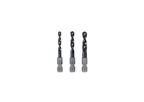 FEIN VARIO Drill/Driver 3 -piece Titanium Aluminum Nitride (TiAlN) Twist Drill Set - #F, 5/16 in & 27/64 in FEIN