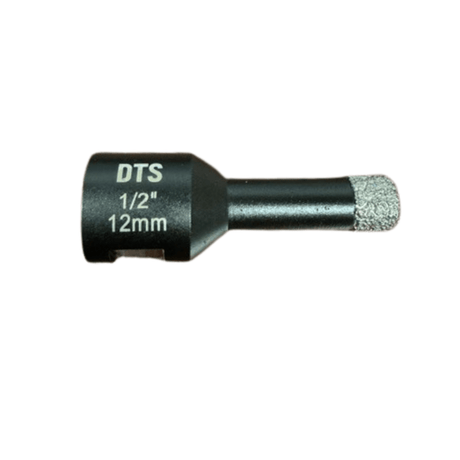 DTS Brazed Core Bits A854621012 Diamond Tool Store 12mm