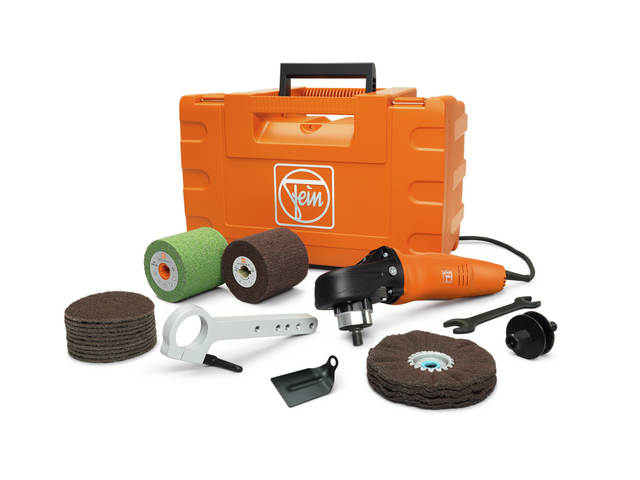 FEIN WPO 14-25 E Stainless Steel Professional Set Angle Polisher FEIN