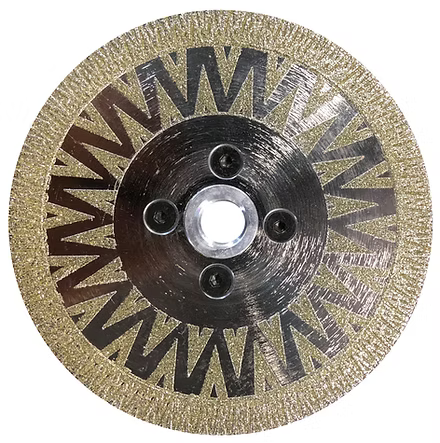 Electroplated Pro V Blade with Flange | Fabrication Blades – Diamond ...