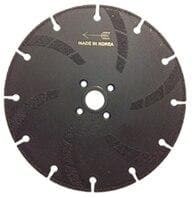 Electroplated Cutter for Marble with Underprotection (Key Slot) Diamond Tool Store