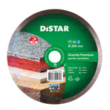 Diamond Cutting Blade 1A1R Granite Premium 11320061015 Distar 8"