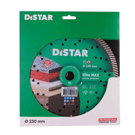 9 Inch Diamond Cutting Blade Turbo 232 Elite Max (Set of 3) Distar