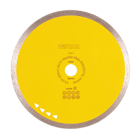 Diamond Cutting Blade 1A1R Marble 11120053019 Distar 10"