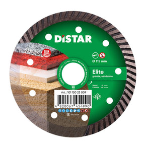 Diamond Cutting Blade Elite Turbo (Sold in sets) 10115023009 Distar 4.5" (Set of 7)