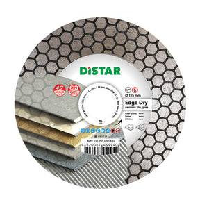 Diamond Cutting Blade 1A1R Edge Dry (Set of 3) 11115546009 Distar 4.5"
