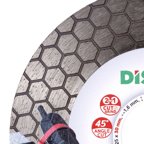 Diamond Cutting Blade 5"x1" Edge Dry Slider (Set of 3) Distar