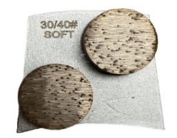 Fast Change Double Round Grinding Segment M-FC-2R0810-S Diamond Tool Store Soft 8/10