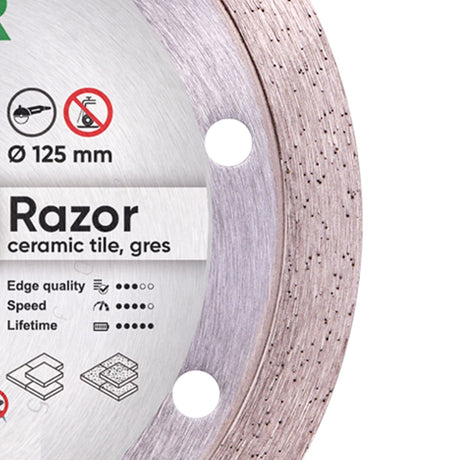 Blade For Ceramic 1A1R 5" Razor (Set of 6) Distar