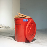 32 Gallon Pro-Series Trash Cans CMTC-C-32R Magnum Red