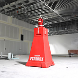 Firebox 34" Portable Fire Extinguisher Stand & Safety Station Magnum