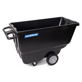 1 Cubic Yard Covered Capacity Dump Carts Magnum
