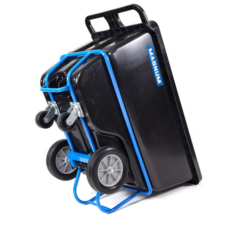 1 Cubic Yard Covered Capacity Forklift-Ready Dump Carts Magnum