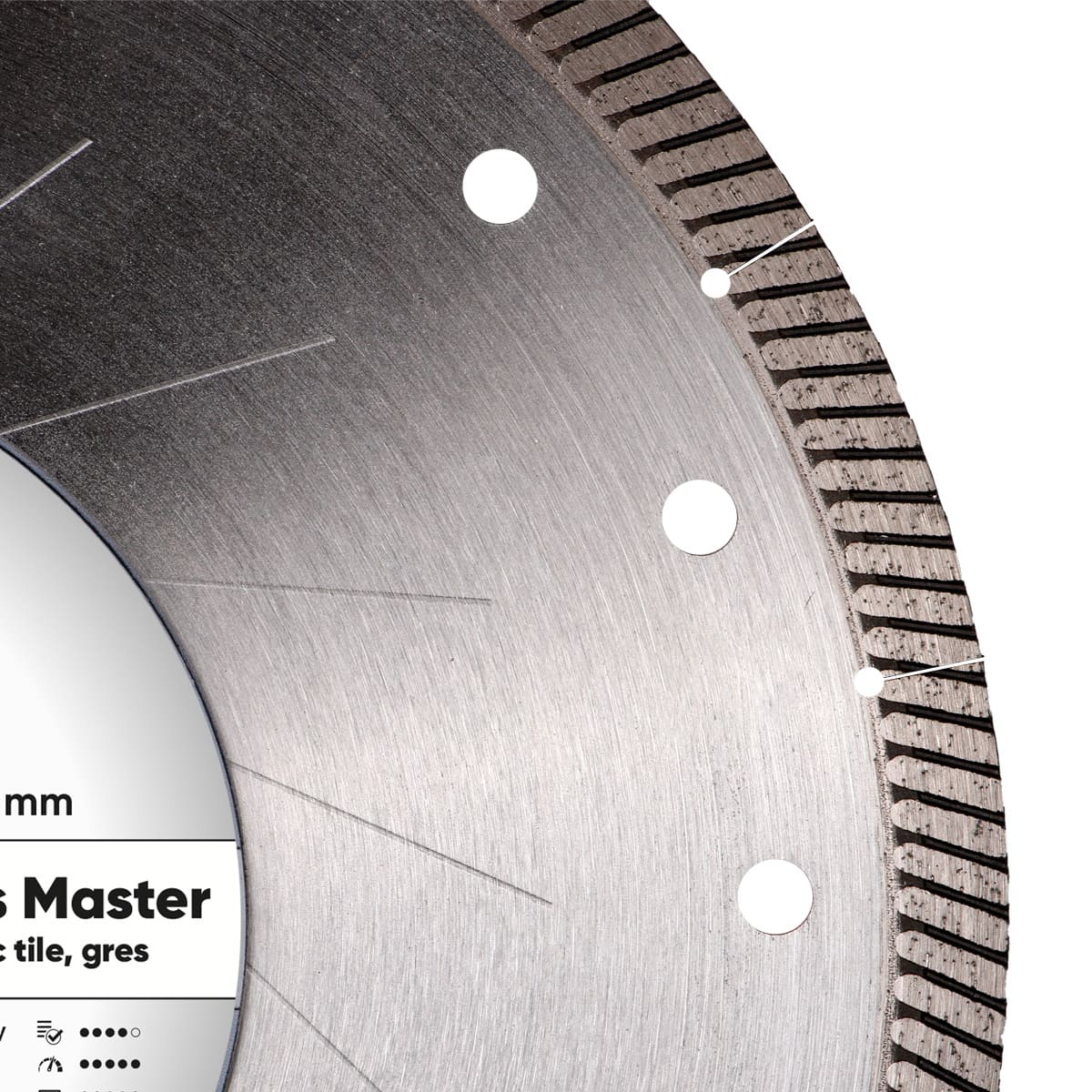 Diamond Cutting Blade 1A1R 9" Gres Master Distar