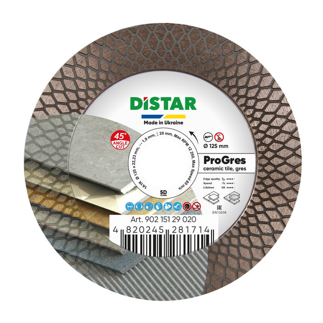 Diamond Cutting Blade 1A1R PRO Gres Distar