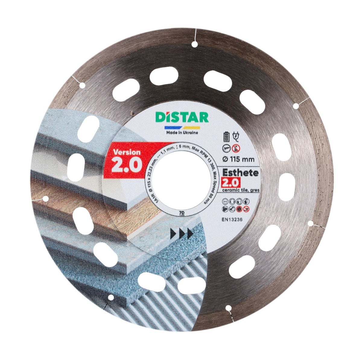 Diamond Cutting Blade 1A1R Esthete 2.0 10216025019 Distar 4.5"