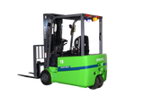 3-Wheel Lithium Forklift - 4,000 lb Capacity with 185" Lift Height EKKO